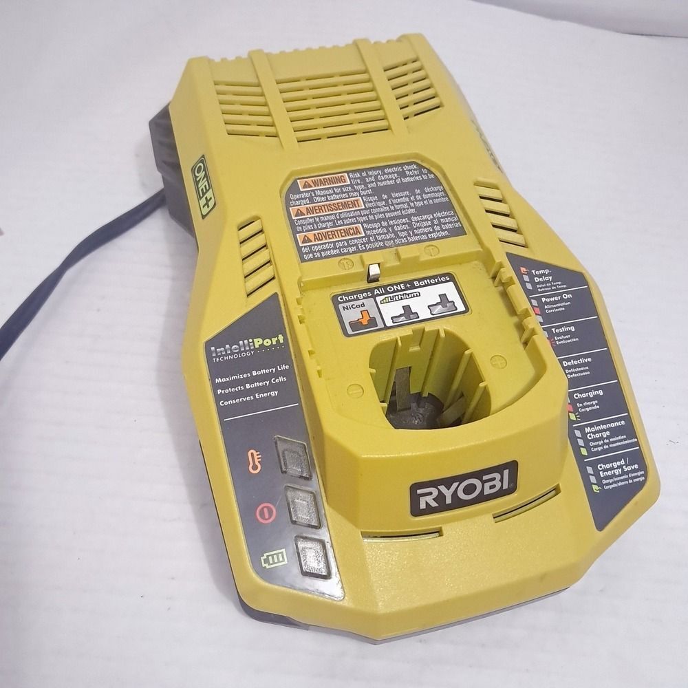 RYOBI ONE+ 18V Dual Chemistry IntelliPort Charger dock P117 Lithium-ion Lithium‎